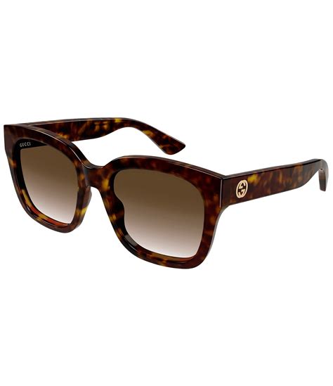 gucci modified cat eye havana acetate sunglasses brown|Gucci Eyewear cat.